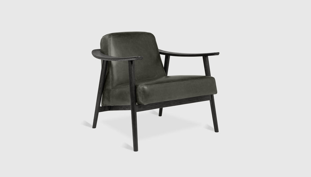 Tucson Char Leather/ Black Ash