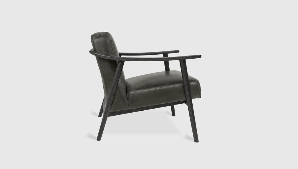 Tucson Char Leather/ Black Ash