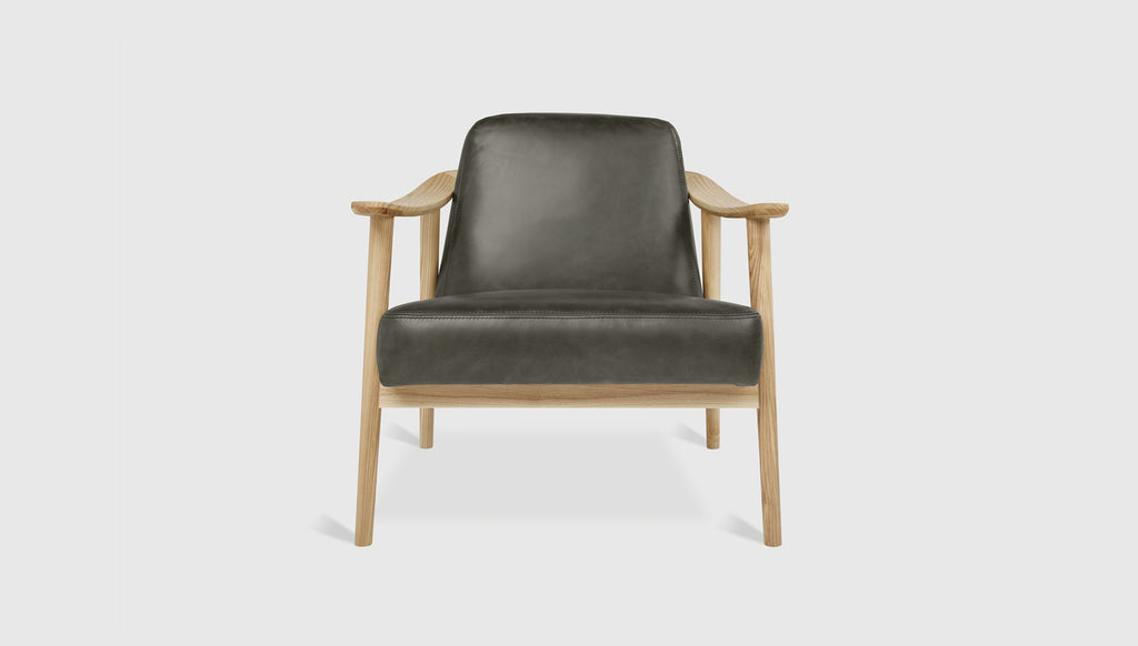 Tucson Char Leather/ Natural Ash