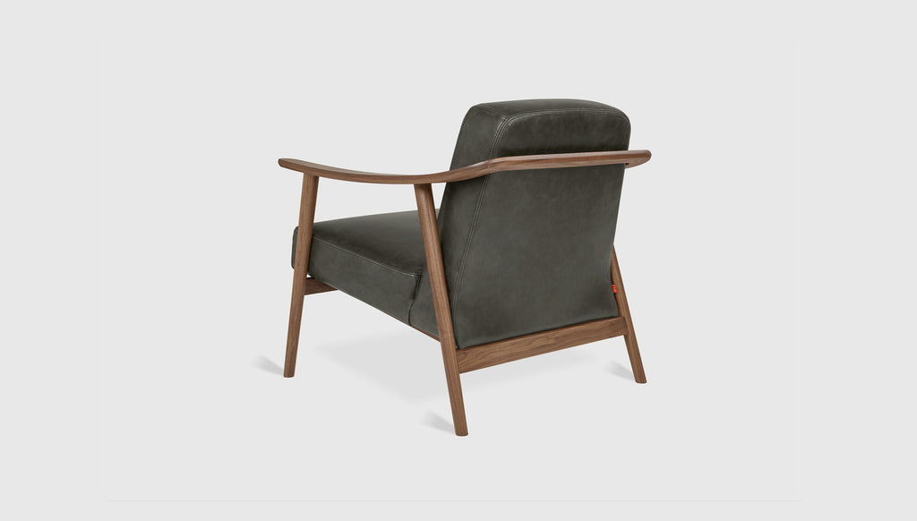 Tucson Char Leather/ Walnut