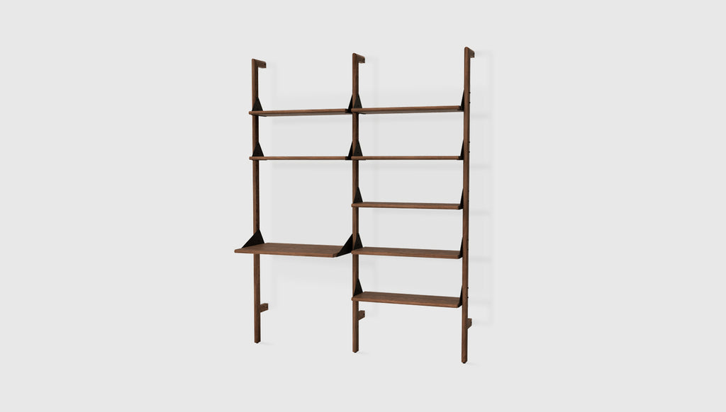 Branch-2 Shelving Unit with Desk