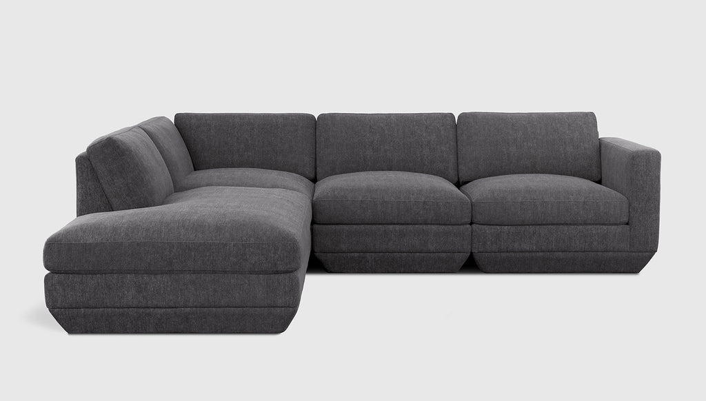 Podium Modular 4PC Lounge Sectional A
