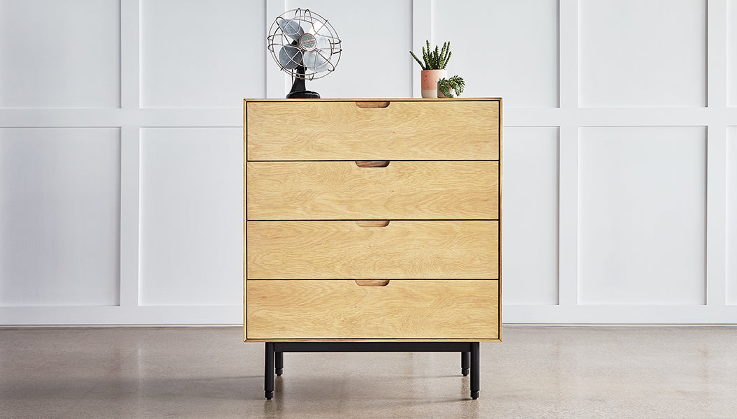 gus modern dresser Munro 4 Drawer Dresser